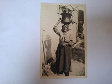 Cartolina vecchia donna usato  Casandrino