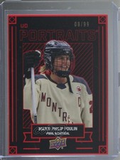 Usado, 2024 PWHL 1ª Edição UD Portraits Red /99 Marie-Philip Poulin #P-2 Rookie RC comprar usado  Enviando para Brazil