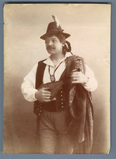 Portrait ménestrel vintage d'occasion  Pagny-sur-Moselle