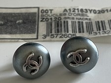 Chanel hrringe grau gebraucht kaufen  Achim