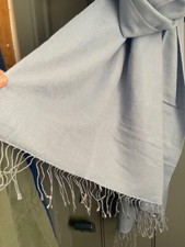 Pale blue pashmina for sale  WADHURST