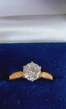 Solitaire ring cubic for sale  HIGHBRIDGE