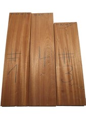 Mahagoni holz brett gebraucht kaufen  Hamburg