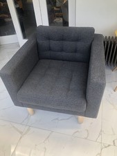 Grey single seat for sale  ROMFORD