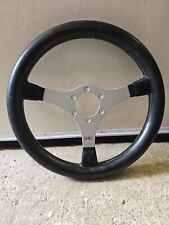 Momo leather steering for sale  MARCH