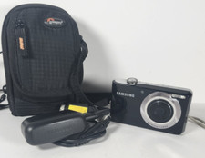 Usado, Câmera Digital Samsung DualView TL205 12.2 MP Preta com Cabo e Estojo de Transporte comprar usado  Enviando para Brazil