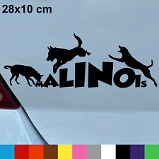 Sticker malinois 28x10 d'occasion  Expédié en Belgium