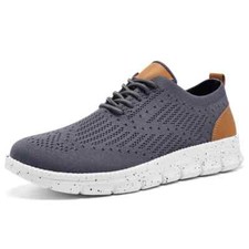 Tênis masculino respirável leve confortável sapatos de caminhada macio impermeável mocassins comprar usado  Enviando para Brazil