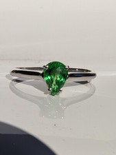 Weißgold ring natürlichem gebraucht kaufen  Hamburg