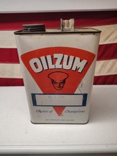 Vintage oilzum gallon for sale  Antigo
