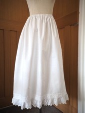 Vintage white cotton for sale  NOTTINGHAM