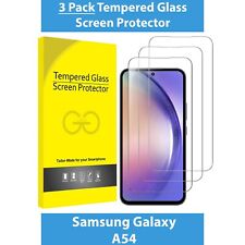 Pacote com 3 protetores de tela de vidro temperado premium 9H para Samsung Galaxy A54 5G comprar usado  Enviando para Brazil
