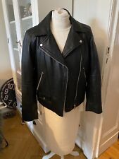 Echtleder biker lederjacke gebraucht kaufen  Berlin