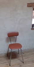 Chaise vintage skaï d'occasion  Miribel
