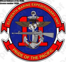 Adesivo Usmc unidade 11TH UEM comprar usado  Enviando para Brazil