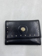 Versace black leather for sale  Los Angeles
