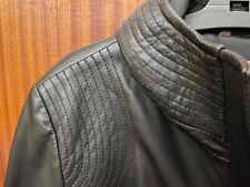 Cappotto pelle nera usato  Ventimiglia
