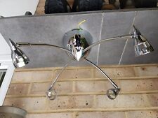 Vintage chrome ceiling for sale  HALSTEAD