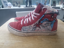 Vans spiderman red for sale  ROCHDALE