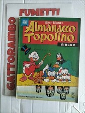 Almanacco topolino n.6 usato  Papiano