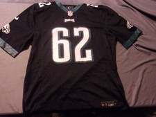 Camiseta NFL NIKE Philadelphia Eagles Preta # 62 Jason Kelsey Adulto Grande comprar usado  Enviando para Brazil