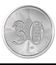 Silbermünze maple leaf gebraucht kaufen  Coburg