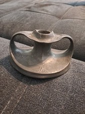 Bougeoir ancien etain d'occasion  Thise
