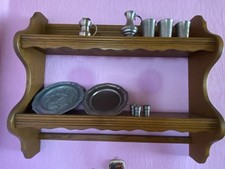Wandregal hängeregal eiche gebraucht kaufen  Frankenthal
