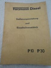 Farymann diesel p30 gebraucht kaufen  Wiesloch