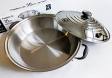 Paella Pan 14” aço inoxidável cirúrgico - Royal Prestige - Paellera de 35cm comprar usado  Enviando para Brazil