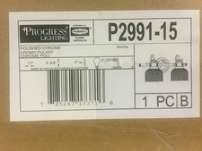 Luz de banho Progress Lighting P2991-15 Archie Collection 2 luzes cromada nova comprar usado  Enviando para Brazil