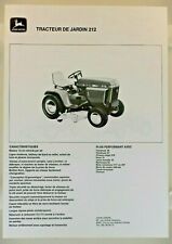 Prospectus brochure tracteur d'occasion  Auneau