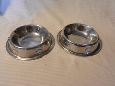 Pair silver metal for sale  Edgewood