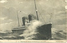 Cpa trouville bateau d'occasion  Tonnerre
