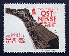 Alte vignette reklamemarke gebraucht kaufen  Bühren