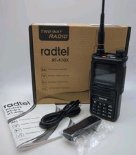 Radtel 470x dual for sale  WARRINGTON