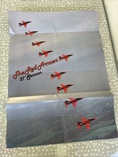 Red arrows poster for sale  SHREWSBURY