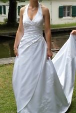 Lilly brautkleid weiß gebraucht kaufen  Hallbergmoos