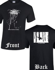 Camiseta DARKTHRONE Under A Funeral Moon ulver dodheimsgard borknagar taake varg comprar usado  Enviando para Brazil