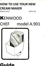Kenwoodchef a901 cream for sale  LEIGH-ON-SEA