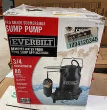 Bomba cárter EVERBILT 1004 120 345 (EZ5000781) frete rápido 3/4HP, usado comprar usado  Enviando para Brazil