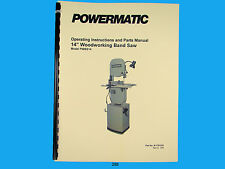 Powermatic model pwbs14 for sale  Goddard