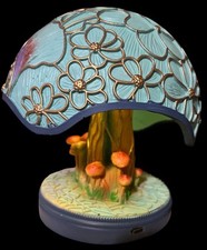 Luminária de mesa fantasia cogumelo luz noturna bateria e USB alimentada por resina testada comprar usado  Enviando para Brazil