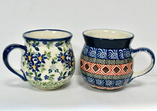 Pair polish pottery for sale  MACCLESFIELD