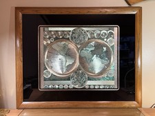 wall framed map world art for sale wall framed map world art for sale Garner