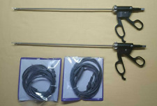 2 peças instrumentos cirúrgicos laparoscópicos Bissinger bipolares fenestrados com cabo, usado comprar usado  Enviando para Brazil