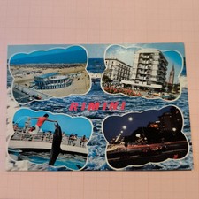 Rimini cartolina colori usato  Bari