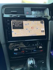 VW Golf MK7/7.5 quadro surround acabamento preto brilhante 9,2” para tela MIB2.5 Discover comprar usado  Enviando para Brazil