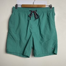 Bermuda de natação Tommy Hilfiger masculina verde M fina poliamida comprar usado  Enviando para Brazil