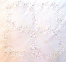 Nappe ronde blanche d'occasion  Peaugres